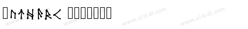 Futhark AOE字体转换